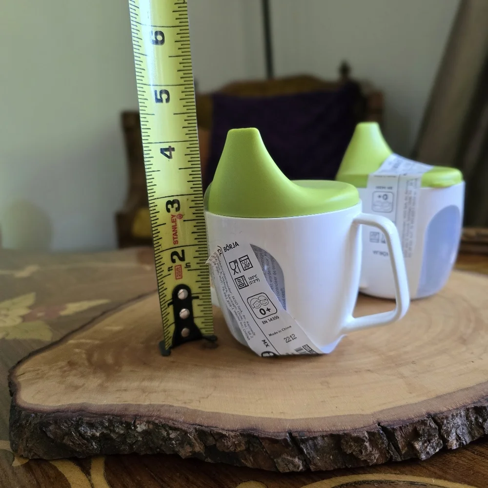 IKEA Borja baby training/sippy cup. Set of 2